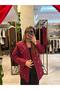 Bordo Blazer Ceket - 3