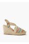 Women Wedge Heel Espadrilles - 3