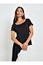 Black Color Block Pleated Maxi Dress - 2