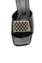 Vesper Mina Women's Heeled Slippers 0012204 Black Patent Leather - 5