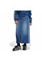 Women's Blue Skirt 3S Sk Denim Kd2908