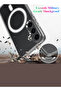 Samsung Galaxy A57 5G 2026 TPU Magsafe Protective Yellowing Resistant Clear Magnetic Case Cover - 6
