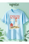 Endless Summer Printed Cotton Oversize T-Shirt