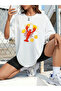Popular Images Mix Printed Short Sleeve Crew Neck Women's Combed Cotton Tshirt - 2