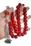Sıkma Kehribar 12*15 mm Original Large XL Size Suitable for Daily Use Prayer Beads - 5