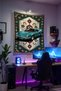 Classic Green – Anime Film Character Themed Quality Fabric, Room Decor Tapestry Wall Carpet - 2