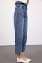 Blue High Waist Baggy Jean 3004 - 4