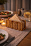 Rattan Wicker Vertical Napkin Holder Set of 2 14X5.5X8.5 cm – Decorative Tabletop Napkin Stand - 4