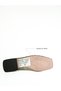 Women's Casual Shoes (Braided) Genuine Gold Leather - 4