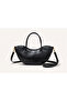 Women's Half Moon Model Hand and Shoulder Bag - 2