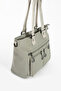 6029 Women's Lightweight Hand and Shoulder Bag with 7 Compartments and Adjustable Strap - 4