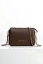 Women's 3-Compartment Chain Long Strap New Season Accessory Hand & Shoulder Bag (21X15X8 cm)