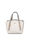 Beige - Sand Monogram Women's Handbag Sp1021