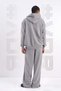 Gray Melange Sweatshirt Suita - 5