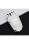 Citröen C3 C4 C5 Aircross Key Protection Case Keyless Operation See 2Nd Image White/Chrome