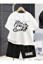 Gamer Men's 2-Piece Set - Relaxed Fit T-Shirt and Shorts Set