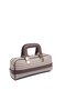 Coffee Yellow - Brown Plaid Line Square Women's Handbag Sp1258 - 6