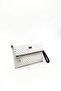 White - White Quilted V Women's Portfolio and Clutch Handbag Sp1134 - 2