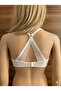 4-Piece Back-Crossed Lace Piece Padded Assorted Bra Set - 7