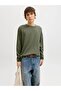 Strickpullover Einfarbig Strickpullover - 8