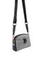 Black - Black Houndstooth Plaid Women's Crossbody Bag Sp1144 - 3