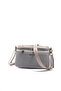 Black - Bone Crow's Feet Plaid Women's Crossbody Bag Sp1184 - 5