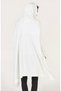 Women's Asymmetrical Cut Hooded Oversize Seasonal Sweatshirt – Long Tunic Model K29 20150 - 3