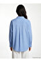 Nevavm Striped Oversize Poplin Women's Shirt with a Difference - 4