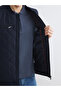 Navy Blue Standard Fit Men's Vest - 4