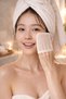 Premium Facial Scrub – 100% Fluffy Silk for Sensitive - Normal Skin after Bath and Shower (Women & Men) - 4