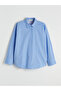 Nevavm Striped Oversize Poplin Women's Shirt with a Difference - 5