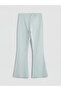 Girl's Elastic Waist Flared Leggings (S6) - 2