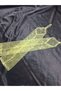 Vespera Sparkling Sequined Shahmaran Gloves Yellow - 4