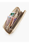 Logo Textured Zip Around Wallet - 7