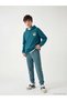 Lcw Kids Green Boys Jogger Sweatpants with Elastic Waist