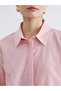 Lcw Modest Pink Textured Women's Shirt Tunic - 4