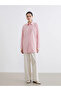 Lcw Modest Pink Textured Women's Shirt Tunic - 3