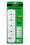Terminator Brand Universal Power Extension Socket with 3USB (A & C Type) 4way-3m - 2