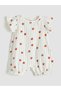Lcw Baby Ecru Ruffle Detailed Baby Girl Combed Cotton Jumpsuit 2-Pack - 2