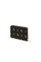 Emelie Logo Medium Size Zippered Women's Brown Wallet Swgp9928140-Esl - 3