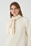 Red Pine Flar Detail Sweater Ecru - 3