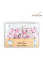Pack of 2- Flower Print Cotton Baby Mittens - 4