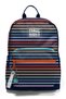 Multicolored Stripe Patterned School Backpack 33231 - 6
