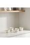 Sipora 12-Piece Bone China Cawa Cup Set - 80ml, Elegant Serveware Cups For Tea & Coffee