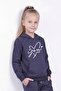 3-Piece Kangaroo Pocket Hooded Various Printed Girls' Sweatshirt - 3