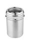 1.2L Stainless Steel Airtight Storage Canister with See Through Lid Silver