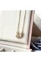 Pink Stone Swan Necklace - 3