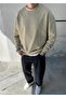 Men's Washable Crew Neck Oversize Sweatshirt