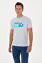 Men's Regular Fit Crew Neck Light Blue T-Shirt 50324859-VR003 - 3