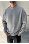 Men's Washable Crew Neck Oversize Sweatshirt